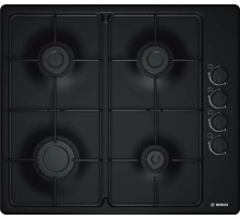 Газовая варочная поверхность Bosch PBP6C6B82Q черный