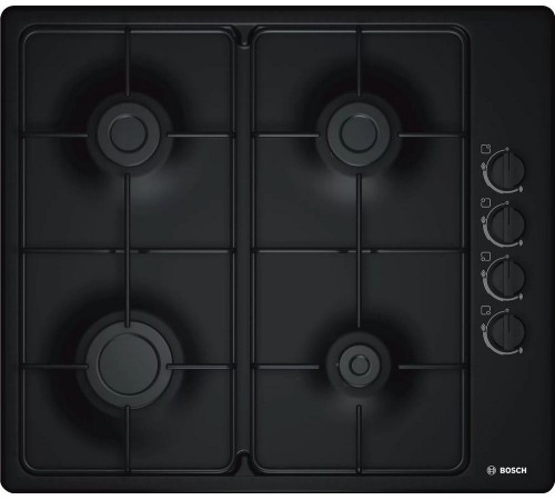 Газовая варочная поверхность Bosch PBP6C6B82Q черный Газовая варочная поверхность Bosch PBP6C6B82Q черный