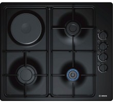 Газовая варочная поверхность Bosch PBY6C6B62O черный