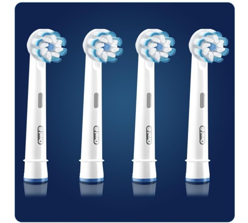 Насадка для зубных щеток Oral-B Sensitive Clean EB60 Sensitive Clean (упак.:4шт) для зубных щеток Oral-B Насадка для зубных щеток Oral-B Sensitive Clean EB60 Sensitive Clean (упак.:4шт) для зубных щеток Oral-B