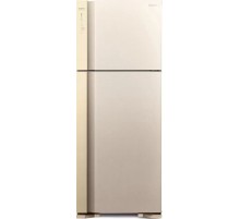 Холодильник Hitachi HRTN7489DF BEGCS 2-хкамерн. бежевый глянц. инвертер