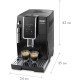 Кофемашина Delonghi Dinamica ECAM350.15.B 1450Вт черный