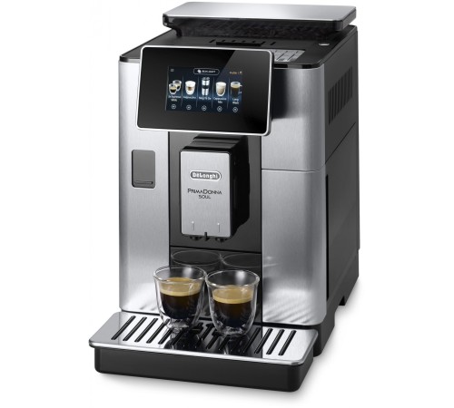 Кофемашина Delonghi ECAM610.75.MB 1450Вт черный/серебристый Кофемашина Delonghi ECAM610.75.MB 1450Вт черный/серебристый