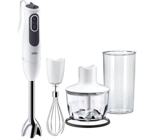 Блендер погружной Braun MQ3135WH 700Вт белый/серый Блендер погружной Braun MQ3135WH 700Вт белый/серый