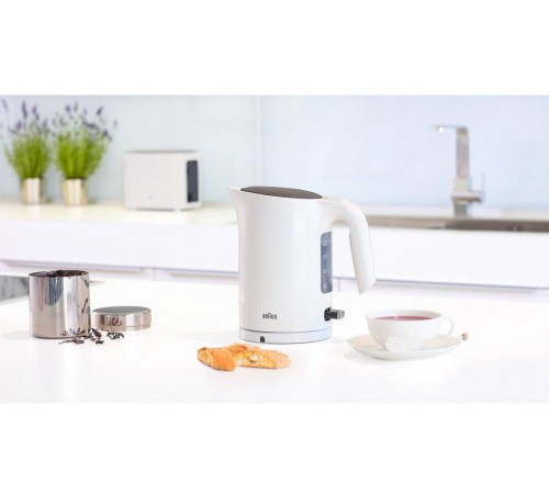 Чайник электрический Braun WK3000WH 1л. 2200Вт белый корпус: пластик Чайник электрический Braun WK3000WH 1л. 2200Вт белый корпус: пластик