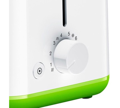 Тостер Braun HT1010GR 900Вт белый/зеленый Тостер Braun HT1010GR 900Вт белый/зеленый