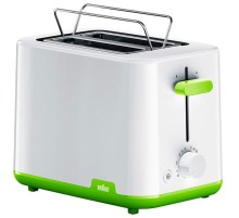 Тостер Braun HT1010GR 900Вт белый/зеленый