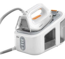 Парогенератор Braun IS3132WH 2400Вт белый/оранжевый