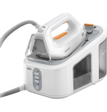 Парогенератор Braun IS3132WH 2400Вт белый/оранжевый