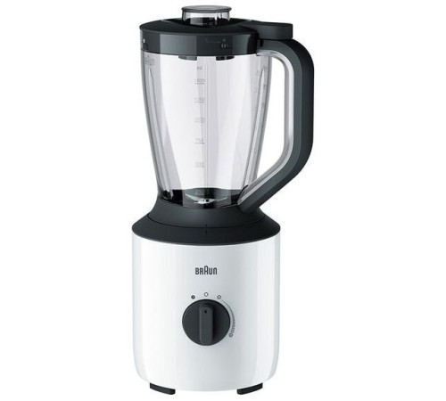 Блендер стационарный Braun JB3100WH 800Вт белый/черный Блендер стационарный Braun JB3100WH 800Вт белый/черный