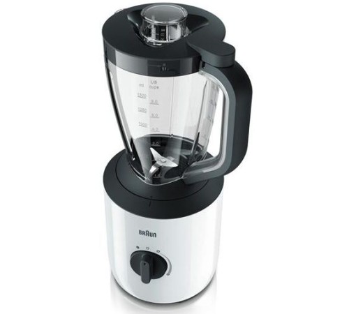 Блендер стационарный Braun JB3100WH 800Вт белый/черный Блендер стационарный Braun JB3100WH 800Вт белый/черный