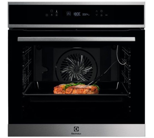 Духовой шкаф Электрический Electrolux COE7P31X2 черный/серебристый