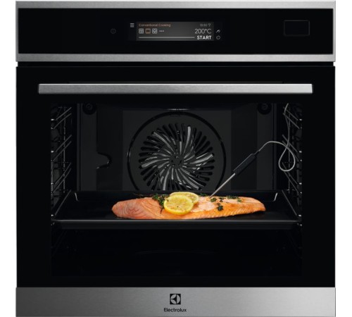 Духовой шкаф Электрический Electrolux EOC9P31WX черный/серебристый