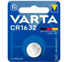 Батарея Varta Electronics Lithium CR1632 (1шт) блистер
