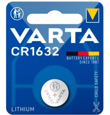 Батарея Varta Electronics Lithium CR1632 (1шт) блистер