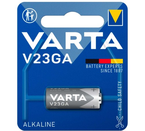 Батарея Varta Electronics BL1 Alkaline LR23/A23/MN21 (1шт) блистер Батарея Varta Electronics BL1 Alkaline LR23/A23/MN21 (1шт) блистер