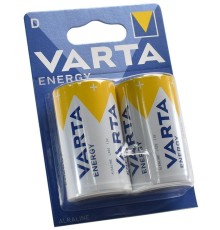 Батарея Varta Energy LR20 BL2 Alkaline D (2шт) блистер