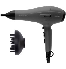 Фен Polaris PHD 2600ACi 2600Вт серый/черный