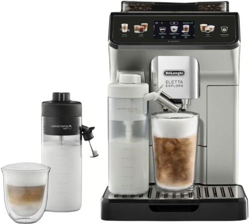 Кофемашина Delonghi Eletta Explore ECAM450.65.S 1450Вт серебристый Кофемашина Delonghi Eletta Explore ECAM450.65.S 1450Вт серебристый