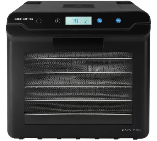 Сушка для фруктов и овощей Polaris PFD 2402H Pro 19под. 500Вт черный