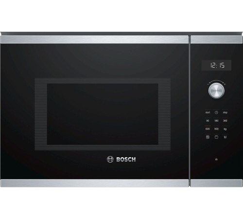 Микроволновая печь Bosch BEL554MS0 25л. 900Вт черный/нержавеющая сталь (встраиваемая) Микроволновая печь Bosch BEL554MS0 25л. 900Вт черный/нержавеющая сталь (встраиваемая)