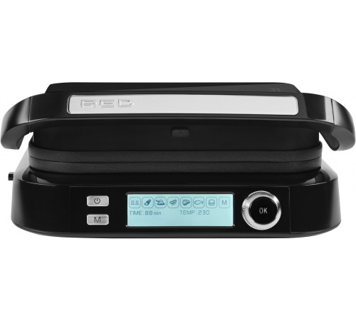 Электрогриль Red Solution SteakPRO RGM-G850P 2000Вт черный Электрогриль Red Solution SteakPRO RGM-G850P 2000Вт черный