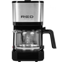 Кофеварка капельная Red Solution RCM-M1528 600Вт черный/серебристый