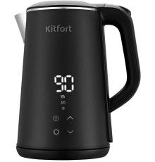 Чайник электрический Kitfort КТ-6188 1.6л. 1500Вт черный корпус: пластик