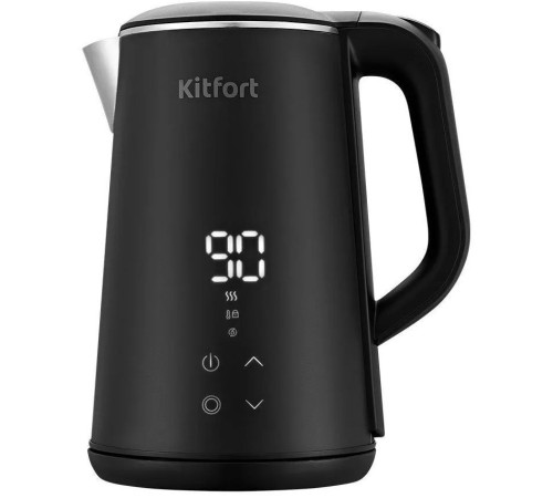 Чайник электрический Kitfort КТ-6188 1.6л. 1500Вт черный корпус: пластик Чайник электрический Kitfort КТ-6188 1.6л. 1500Вт черный корпус: пластик