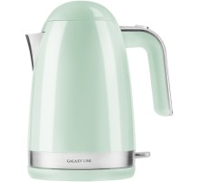 Чайник электрический Galaxy Line GL 0332 1.7л. 2200Вт мятный корпус: металл/пластик (ГЛ0332ЛМЯТ)