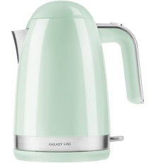 Чайник электрический Galaxy Line GL 0332 1.7л. 2200Вт мятный корпус: металл/пластик (ГЛ0332ЛМЯТ)