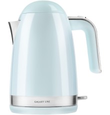 Чайник электрический Galaxy Line GL 0332 1.7л. 2200Вт голубой корпус: металл/пластик (ГЛ0332ЛНБ)