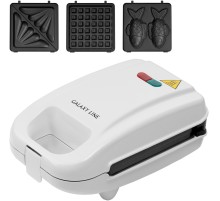 Вафельница Galaxy Line GL 2971 750Вт белый