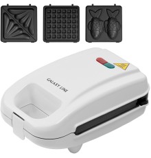 Вафельница Galaxy Line GL 2971 750Вт белый