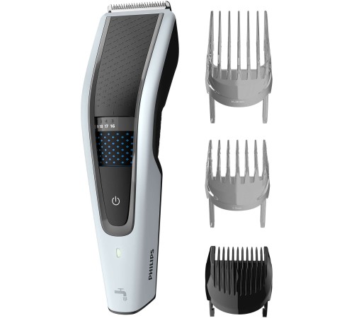 Машинка для стрижки Philips HC5610/15 черный/серебристый (насадок в компл:3шт) Машинка для стрижки Philips HC5610/15 черный/серебристый (насадок в компл:3шт)