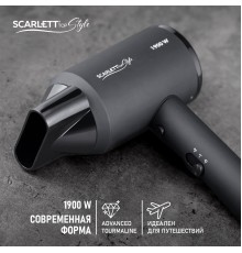 Фен Scarlett SC-HD70I37 1900Вт черный