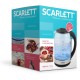 Чайник электрический Scarlett SC-EK27G10 1.7л. 1800Вт прозрачный/черный корпус: стекло/пластик