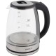 Чайник электрический Scarlett SC-EK27G30 1.8л. 1800Вт сталь/черный корпус: стекло/пластик