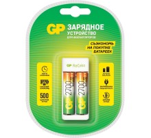 Зарядное устройство GP Rechargeable E211/270AAHCCS-2CR1 AA/AAA NiMH 2700mAh (2шт) блистер