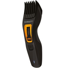 Машинка для стрижки Scarlett SC-HC63C62 черный/оранжевый 5Вт (насадок в компл:1шт)