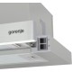 Вытяжка встраиваемая Gorenje TH606E4X нержавеющая сталь управление: кнопочное (1 мотор)