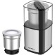 Кофемолка Supra CGS-320 300Вт сист.помол.:ротац.нож вместим.:80гр серебристый