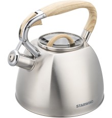 Чайник металлический Starwind Chef Daily 2.8л. серый (SW-CH1308)