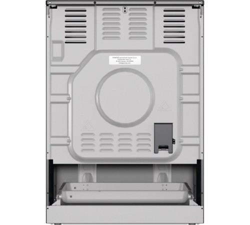 Плита Электрическая Gorenje GECS6B71CLB черный стеклокерамика (без крышки)