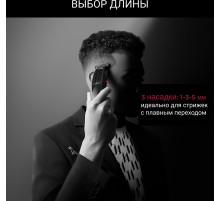 Машинка для стрижки Rowenta Cut & Style KL TN182LF0 черный (насадок в компл:3шт)