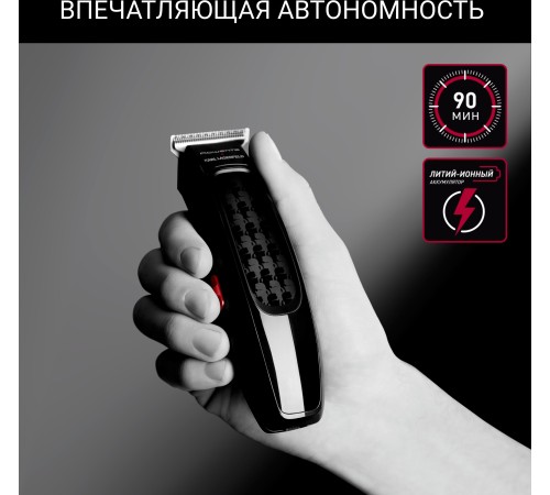 Машинка для стрижки Rowenta Cut & Style KL TN182LF0 черный (насадок в компл:3шт) Машинка для стрижки Rowenta Cut & Style KL TN182LF0 черный (насадок в компл:3шт)
