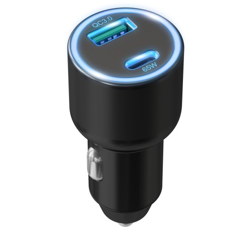 Автомобильное зар./устр. Wiiix UCC-7-2-10 18W 3.25A+3A (PD+QC) USB/USB Type-C универсальное черный Автомобильное зар./устр. Wiiix UCC-7-2-10 18W 3.25A+3A (PD+QC) USB/USB Type-C универсальное черный