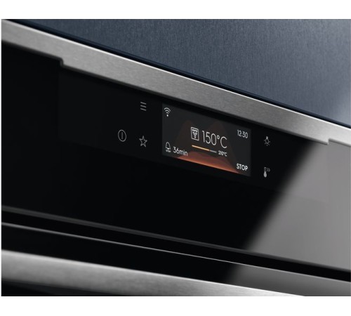 Духовой шкаф Электрический Electrolux KOEBP39WX черный/серебристый