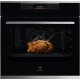Духовой шкаф Электрический Electrolux KOEBP39WX черный/серебристый