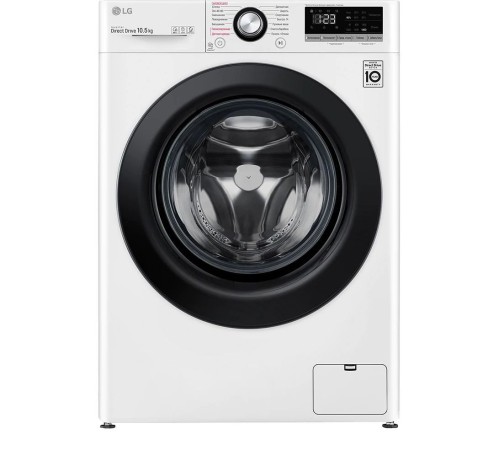 Стиральная машина LG TW4V3RS6W класс: A загр.фронтальная макс.:10.5кг белый инвертер